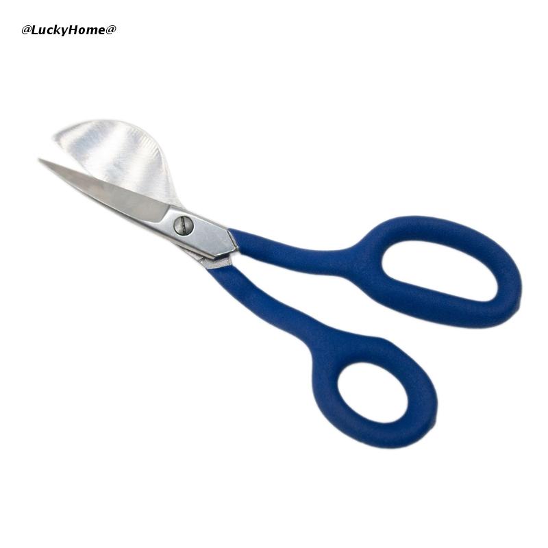 11UA Stevige Tapijt Trimmer Schaar Scherpe Eendenbek Applique Schaar Rvs Naaien Borduren Schaar Blikscharen