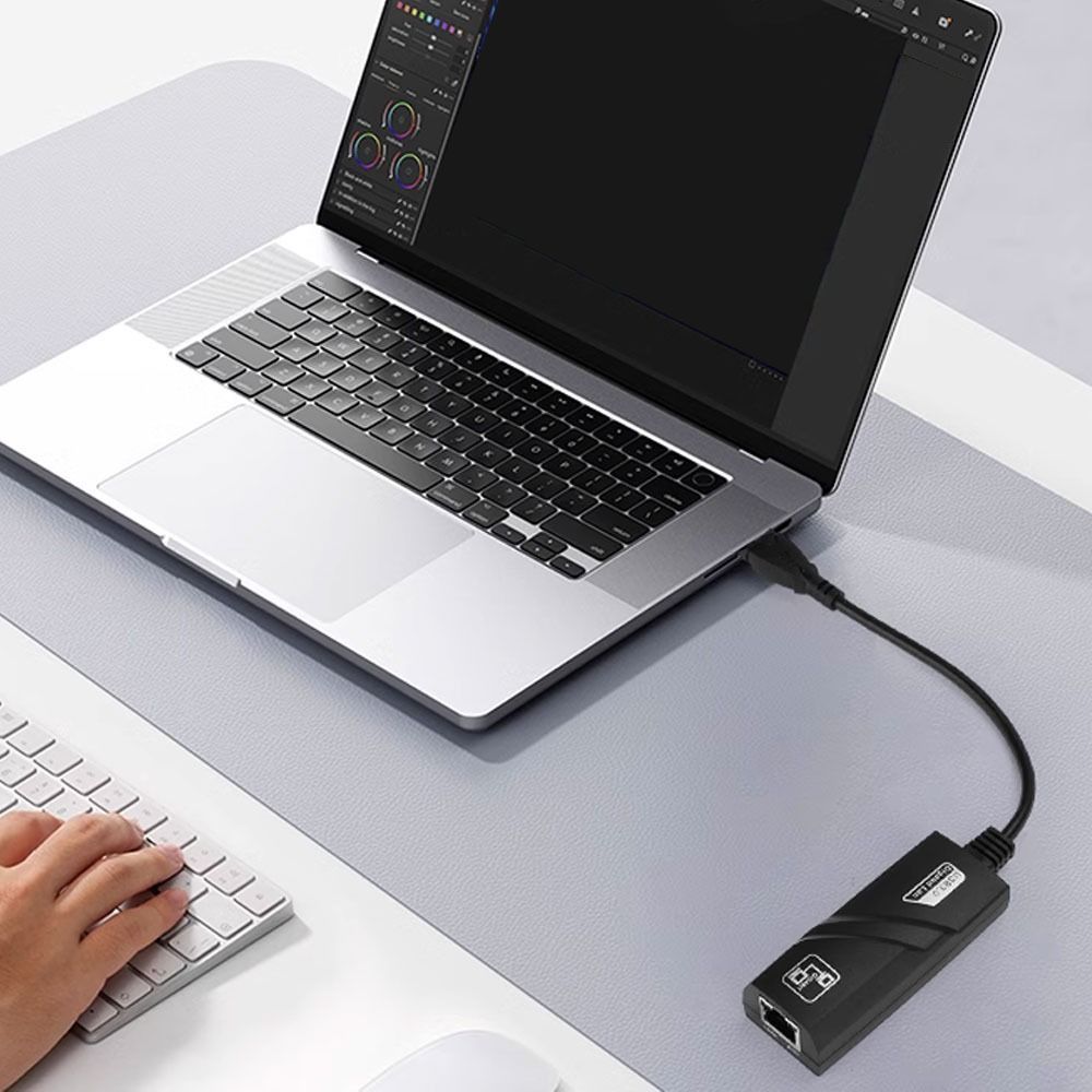 Dongle wi-fi placa de rede usb para antena lan 1000 mbps adaptador wifi usb adaptador 3.0 gigabit usb ethernet