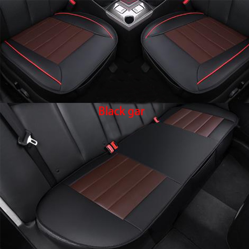 Autostoel all-inclusive auto accessoires PU lederen interieur auto bekleding vier seizoenen universele zitkussen