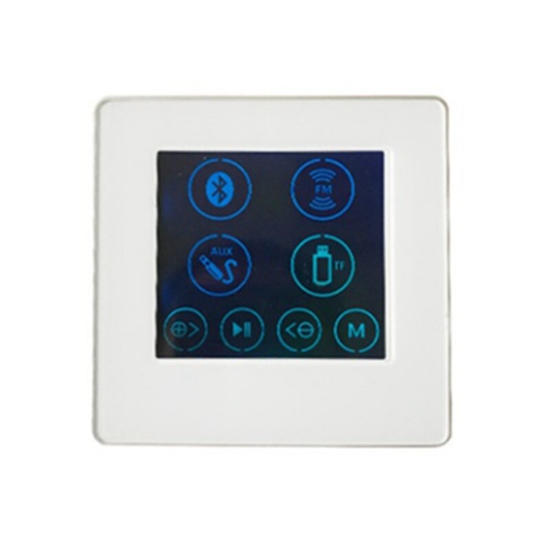 4 Inch Embedded Hotel Family Smart Home Background Music Player Host Controller Amplifier Press Screen H86B: Default Title