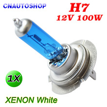Hippcron H7 Halogeen Lamp 12 v 100 w Xenon Heldere Donkerblauw Quartz Glas Auto Koplamp Super Witte Auto Lamp