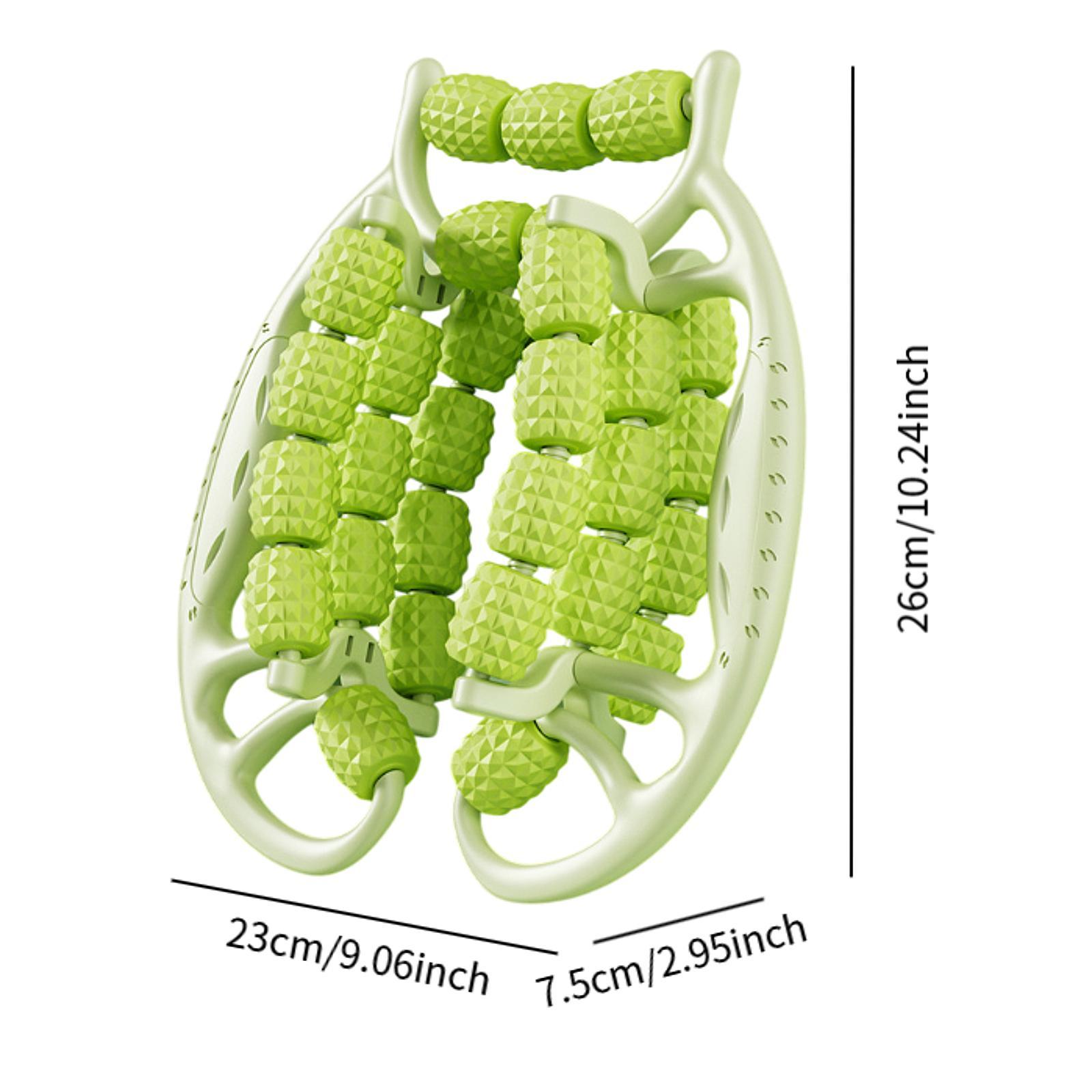 Leg Massager Roller 29 Point Roller Body Relax Handheld Leg Clamp Massage Tool for Bodybuilding Indoor Physical Woman and Man