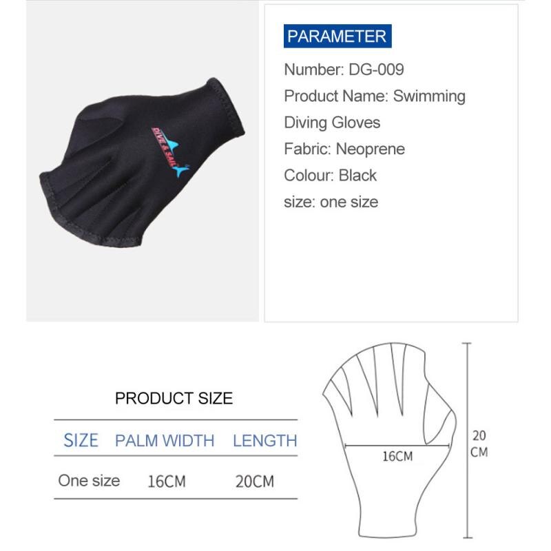 tauchen & Segel Tauchen Handschuhe Schwimmen Handschuhe Flossen Schwimmhäuten tauchen Handschuh Paddel Neopren Erwachsene Hand tauchen Ausrügestochen Schwimmen Zubehör