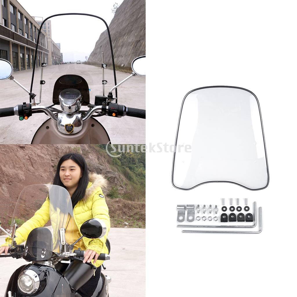 Motorbike Transparant Clear Voorruit Voor Motorrijwiel Scooter Atv Motorfiets Accessoires