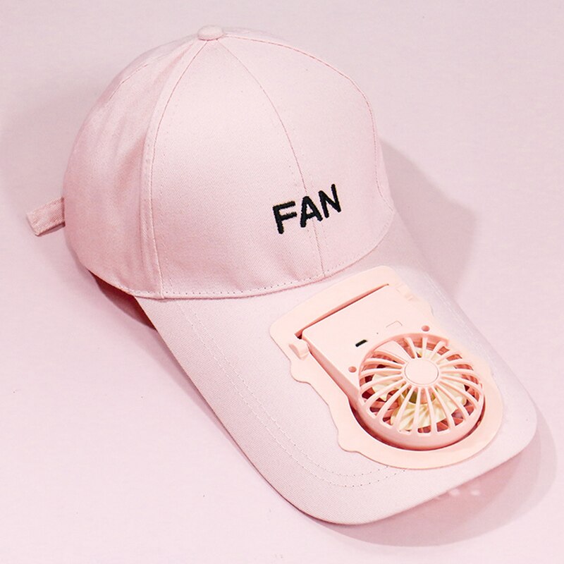 Casquette de chargement USB avec ventilateur nouveauté chapeau de golf de Baseball casquette à visière chapeau de soleil sur la casquette casquette à rabat avant casquette de chapeau avec ventilateur