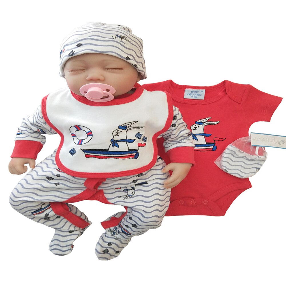 Bib set baby romper pasgeboren baby kleding 100% katoen kinderen kleding: 6m