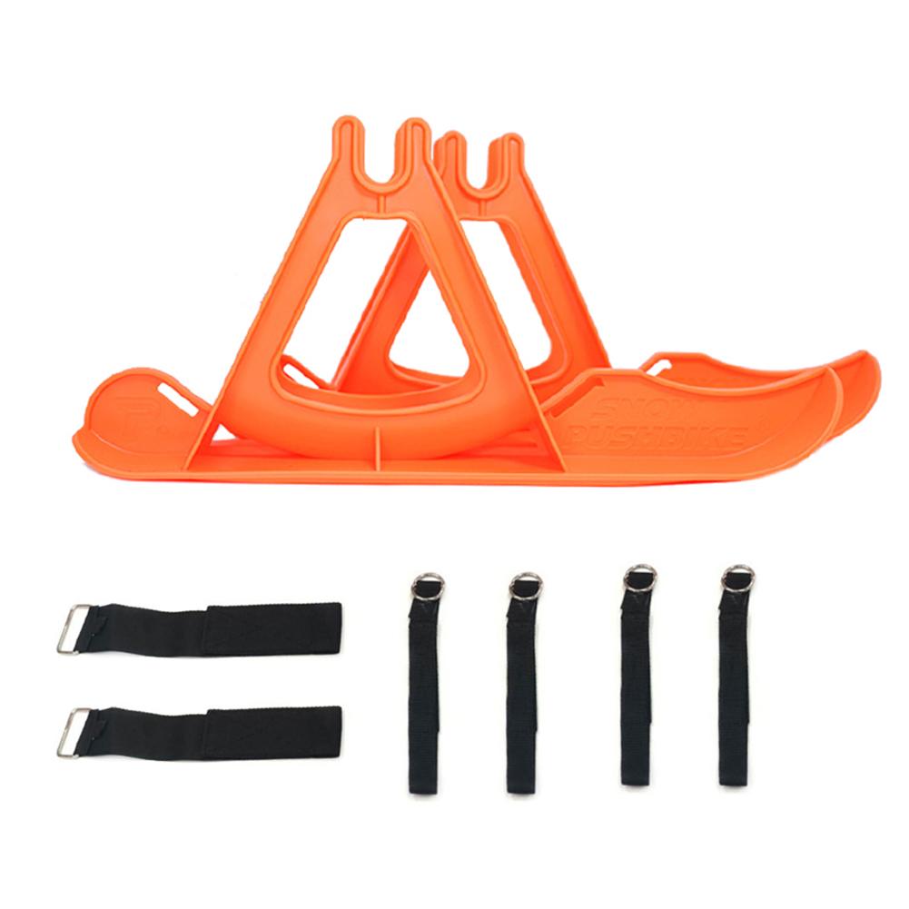 Children's Balance Sled Board Balance Car Ski Scooter 12-Inch Original LED Ski Scooter Fold-up Snowboard for Use on Snow: C