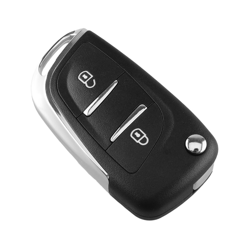 Keyyou Hca/Hu83 2 Knoppen Gewijzigd Afstandsbediening Auto Sleutel Voor Peugeot 307 3008 308 408 433Mhz PCF7961 ID46 CE0536 Flip Sleutelhanger Auto Key