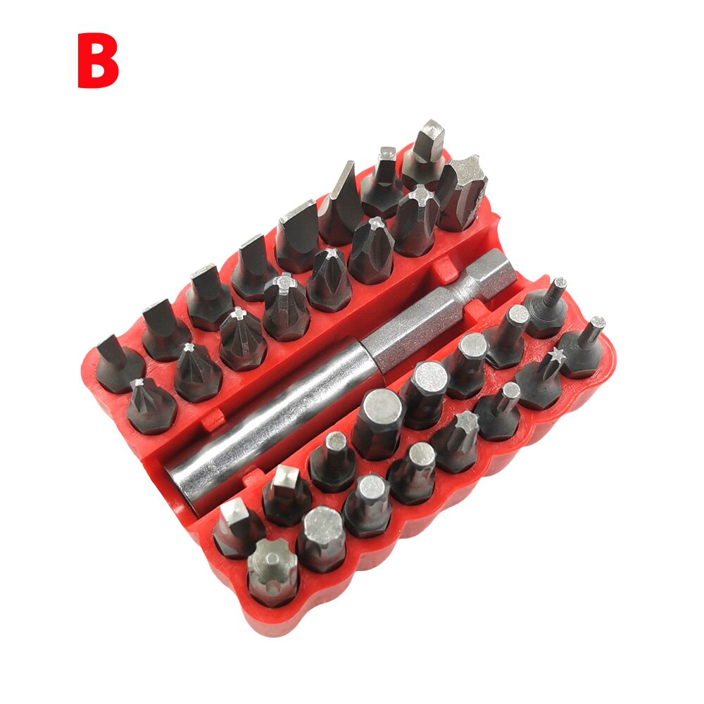 Ratchet Screwdriver Tool Security Bit Set with Magnetic Extension Bit Holder Tamper Star CrossScrewdriver Bits Set Quick Release