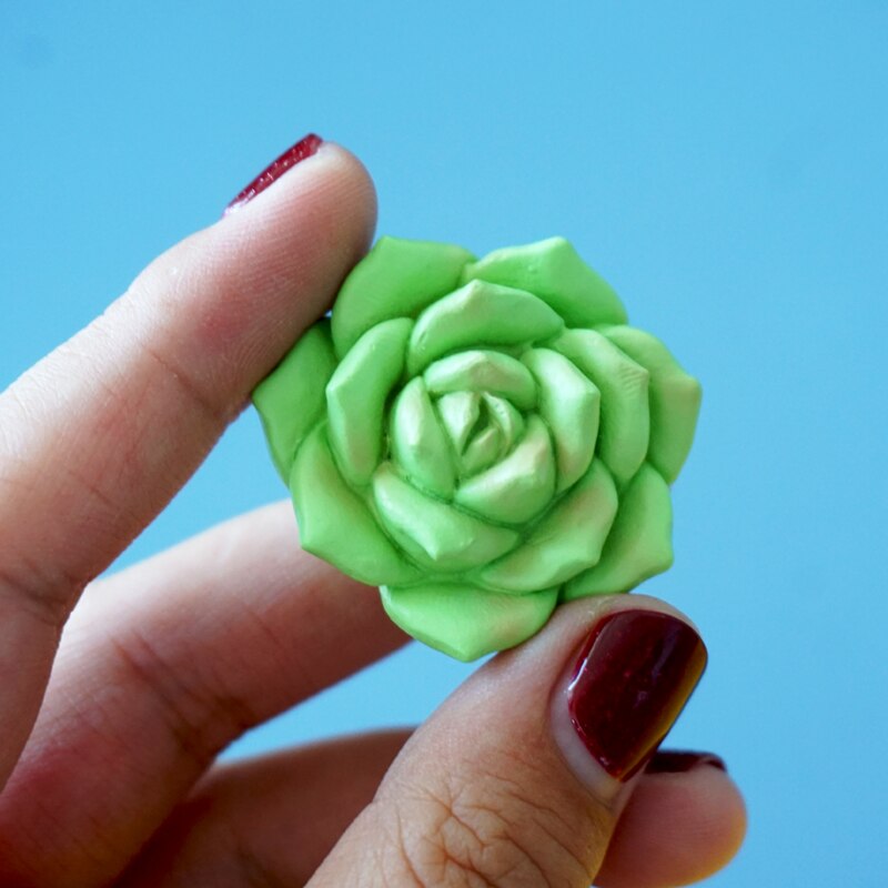 3D Creatieve Succulent Keuken Magneten Leuke Hars Kunstmatige Plant Whiteboard Magneet Decoratie
