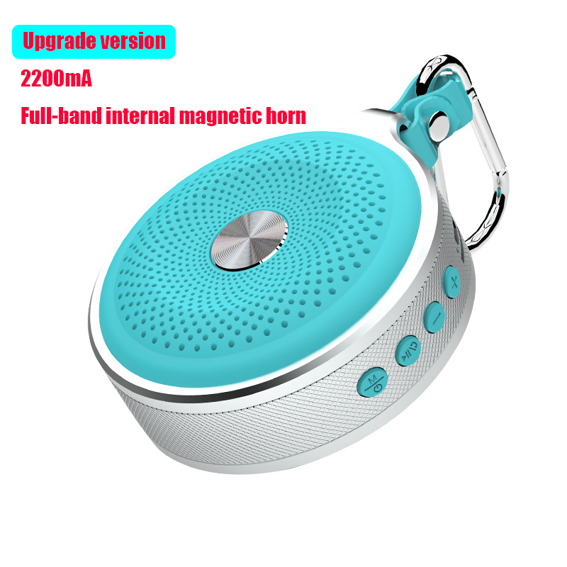 Mini Bluetooth Speaker Outdoor Hifi Subwoofer Portable Hands-free Call Music Sound Box TF Card MP3 Player Computer Loudspeaker: Red