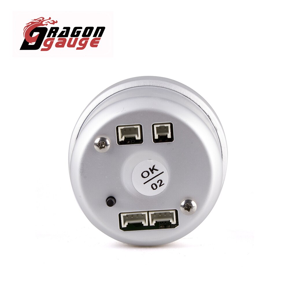 DRAGON GAUGE 60MM Tachometer RPM Water Temp Oil Temp Oil Press Boost Voltmeter Air Fuel Ratio EGT Gauge Car Gauge for 12V Car
