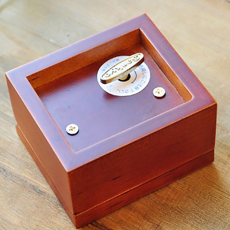 Ręcznie robione drewniane pozytywki na boże narodzenie, urodziny, niestandardowe rzeźbione pozytywka, pozytywka rzemiosło dekoracyjne dekoracje