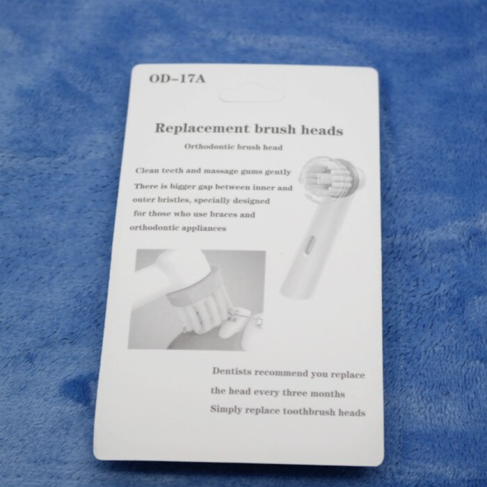 4 Stks/set Elektrische Tandenborstel Heads Vervanging Generieke Voor Oral-B OD-17A Professionele Zorg Voor Ortho Bretels Tanden Schoon Gereedschap