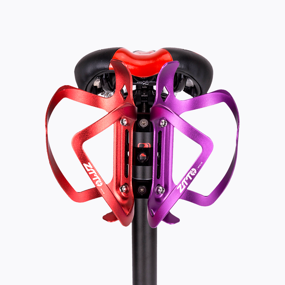 Ztto Fietsen Dubbele Fles Beugel Bidonhouder Holder Fiets Bidonhouder Extender Water Bekerhouder Zadel Mount Rack