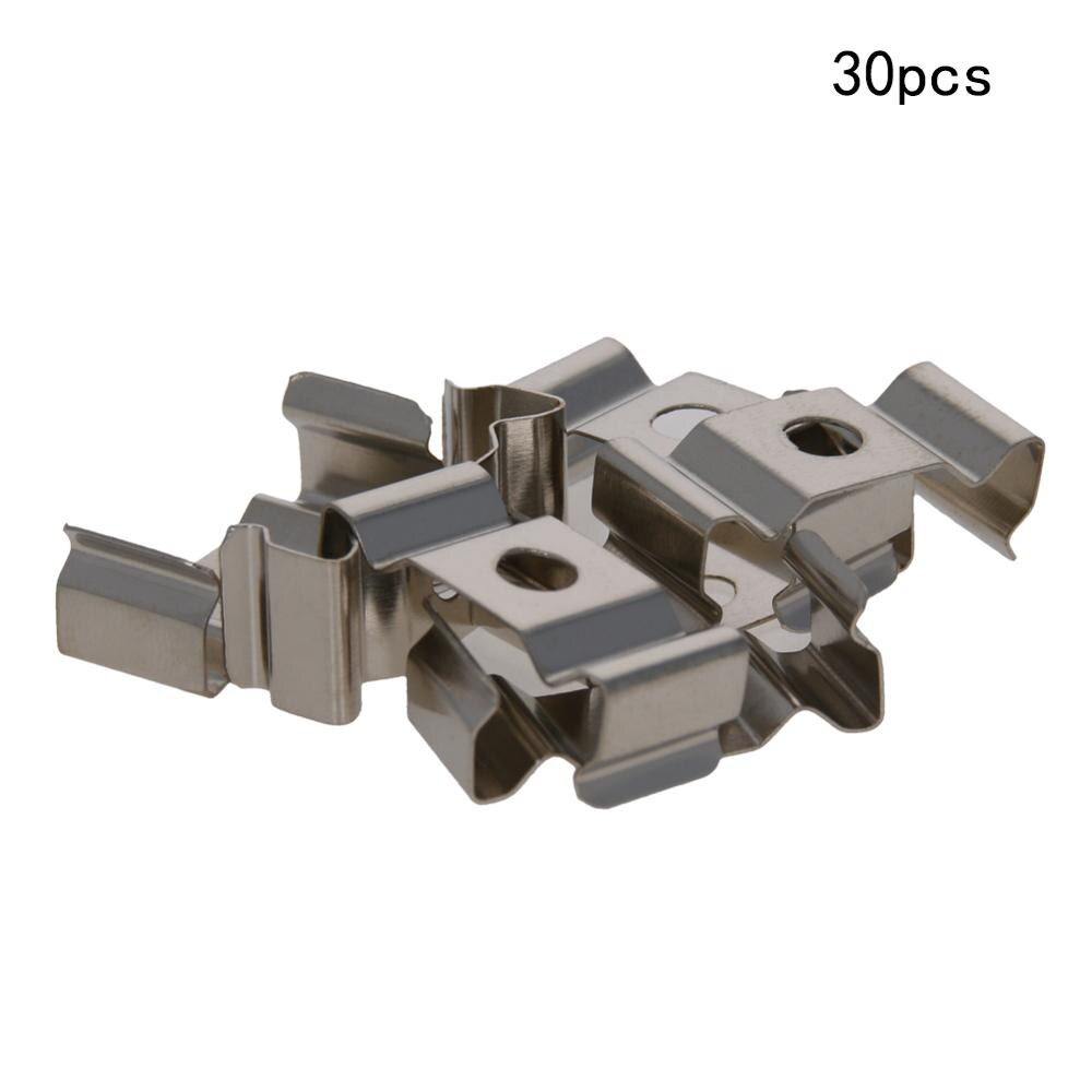 15~100pcs T4 T5 T8 U Clip Holder for Lamp Bracket Lampholder Stainless Steel Fixing Clips Lighting Accessories: For T4 Lamp x30pcs