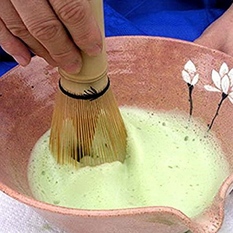 Japansk te gør-det-selv bambus piskeris matcha piskeris pulver grøn te piskeris pensel værktøj køkkenværktøj