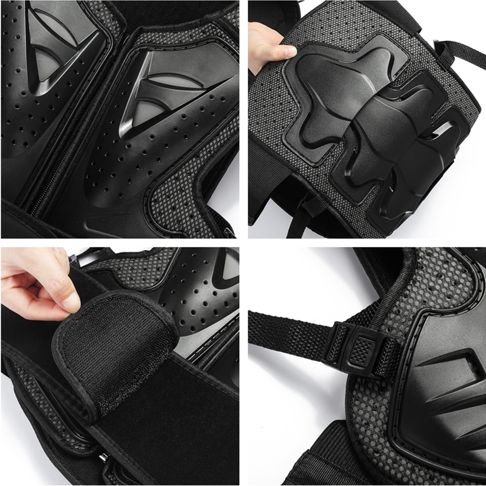 WOSAWE Kids Protective Ski Snowboard Back Body Protection Bandage Protector Jackets MTB Bike Bicycle Skateboard Motorcycle Armor