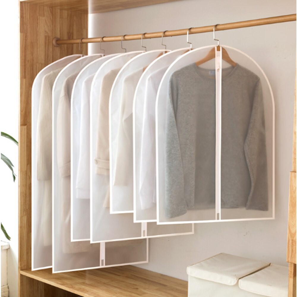 Cintre pour vêtements, housse anti-poussière, sacs de rangement ménagers, cintres de garde-robe