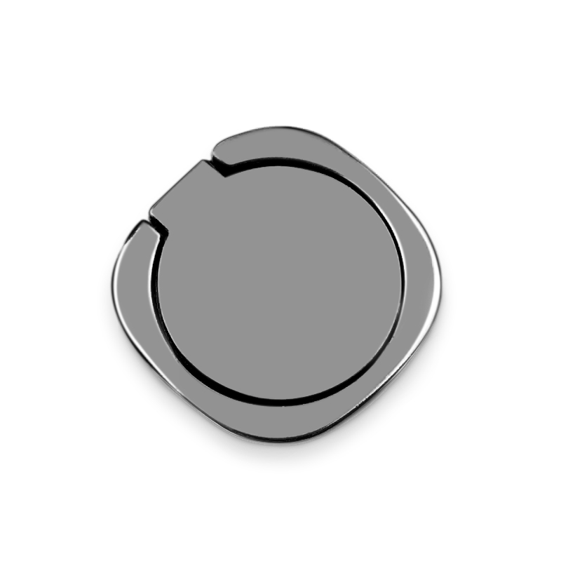 Suporte de celular magnético, luxuoso, de metal, com anel de apoio, soquete de 360, suporte para celular, suporte para celular para telefones celulares: mirror s black