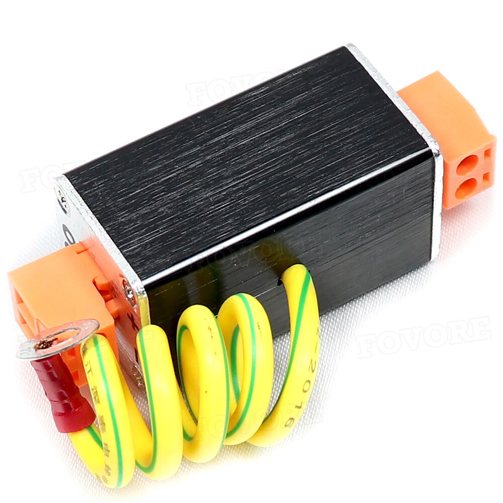 DC12V Date Signal Power Arrester Anti Surge Protector Monitoring CCTV Camera Lightning Protection Device Thunder Preventer