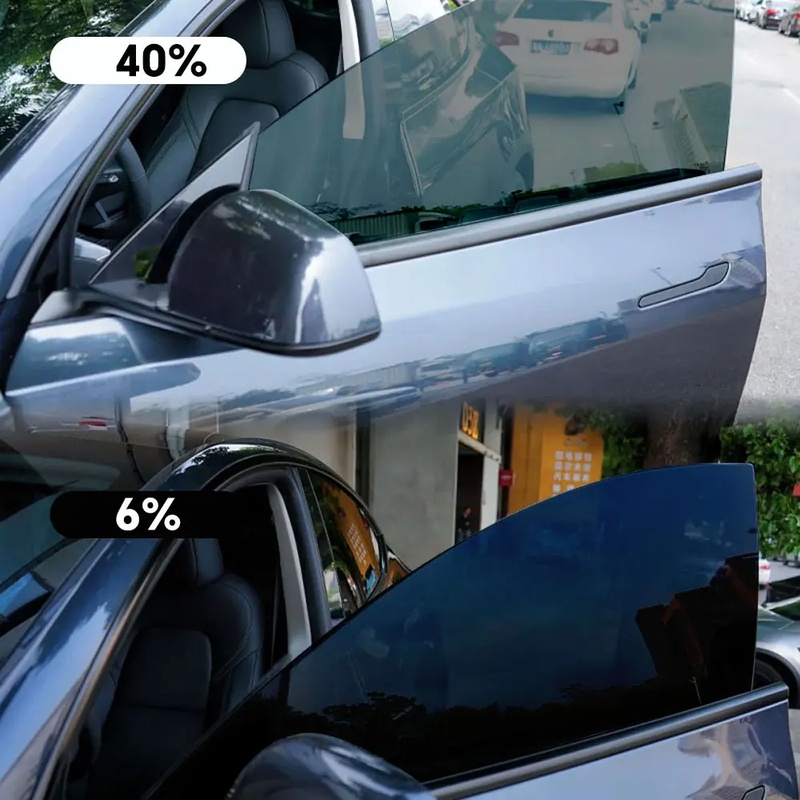 Pre-Cut Car Window Privacy Tint Film For Tesla Model Y Auto Sticker Foils ceramic solar UV Protector films