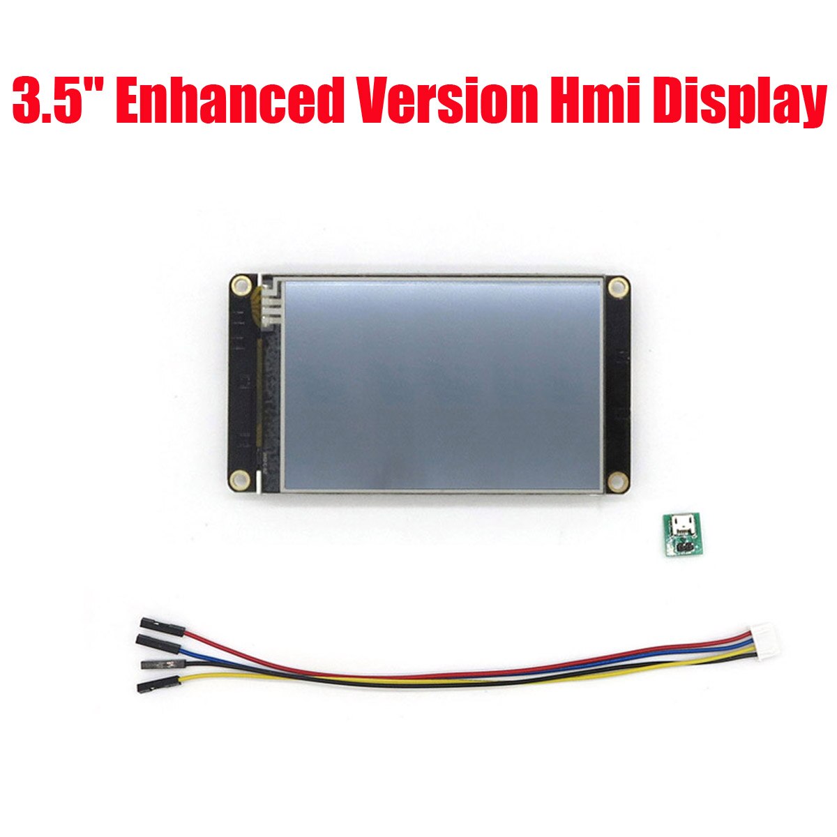 Nextion-Placa de prueba inteligente HMI, 3,5 pulgadas, mejorada, UART USART, Serial, Tou ch, TFT, LCD, NX4832K035, Panel de visualización del módulo LCD