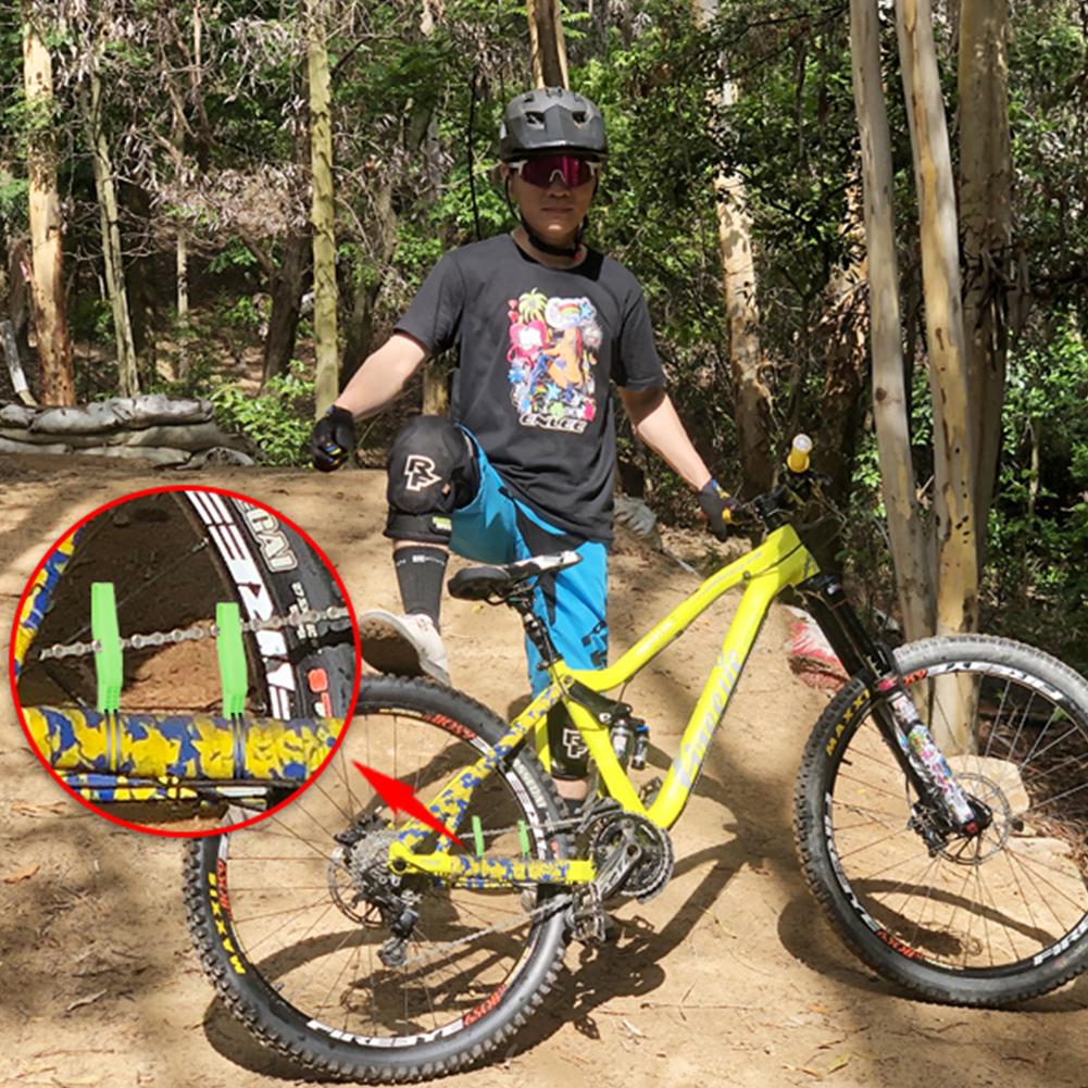 Protection de cadre de chaîne, 2 pièces, Kit de Protection anti-rayures pour vélo de route et vtt