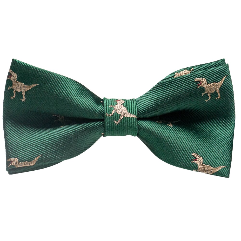 Nœud papillon en soie pour hommes, ajustable, à la , animal, renard, escargot, dinosaure, cravate, pour fête de mariage,