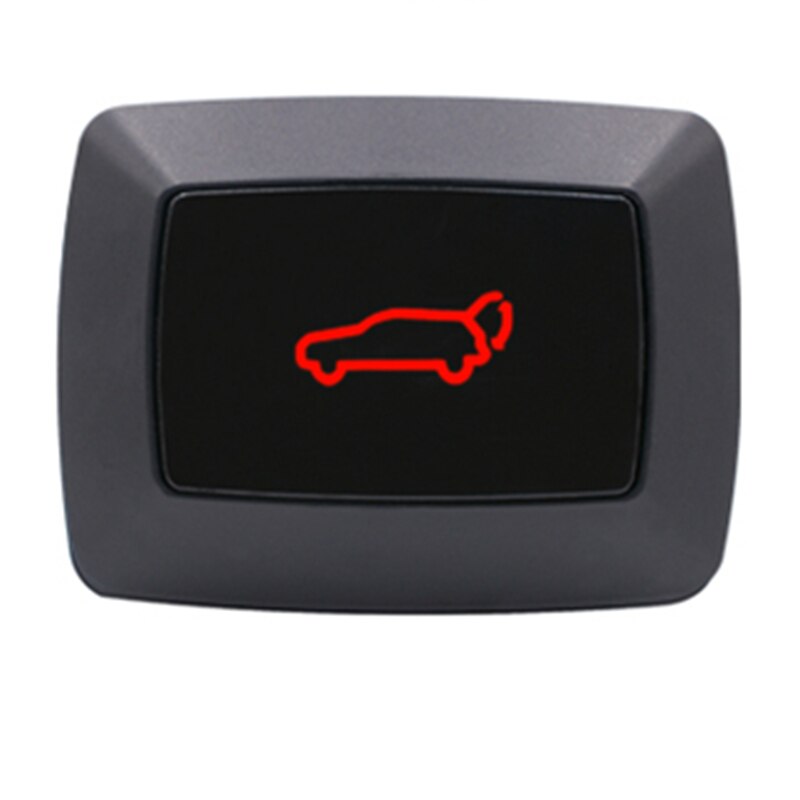 Lmodri 12v universal bil elektrisk bagklap kontakt bil led bagagerumslås udløser kontakt: Rød