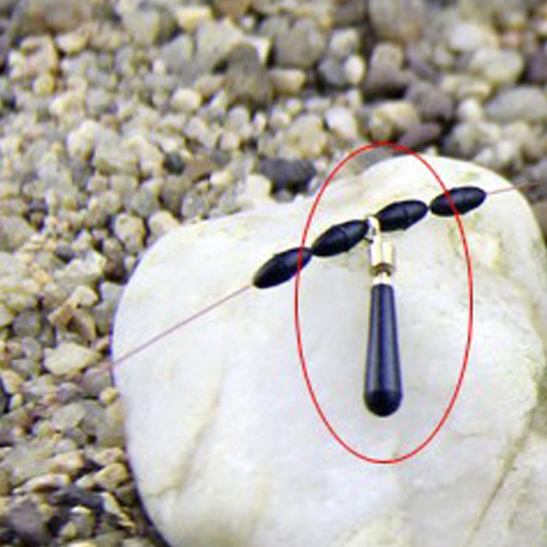 30pcs/lot Fishing Gear dobbers voor vissen Block rotation drift pesca floats accessory bobber copper+ rubber tools