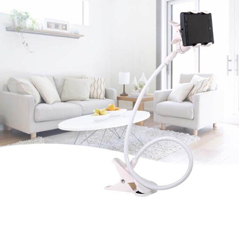 Cell Phone Holder, Universal Cell Phone Clip Holder Lazy Phone Holder Bracket Flexible Long Arms