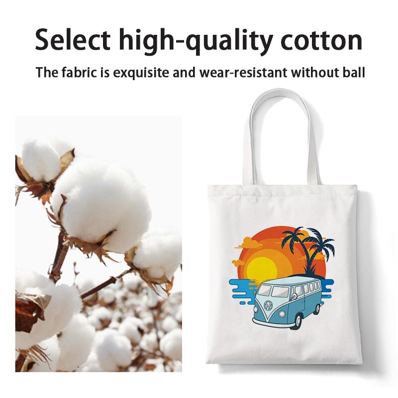 Pogue Leven Buitenste Banken Tv Print Shopper Bag Tote Bag Shopping Reistassen Canvas Handtas Grote Capaciteit College Strand tas
