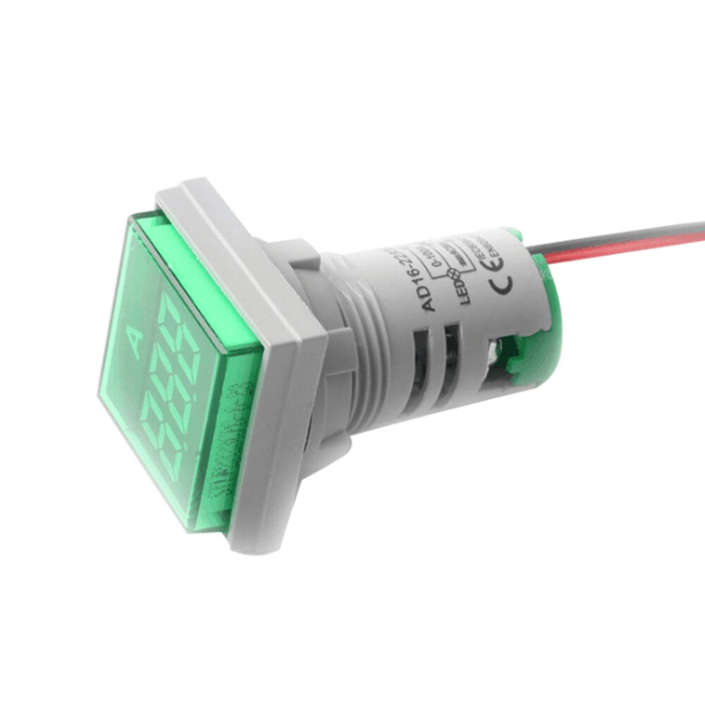 Amperemeter  ac 50-500v 0-100a 22mm kvadrat ledet digital voltmeter amperemeter BH