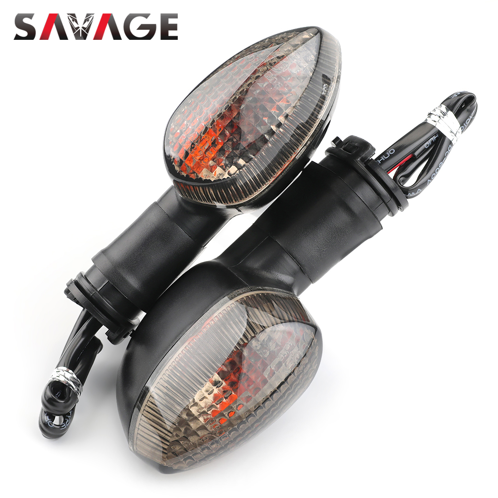 Clignotant Pour YAMAHA MT01 MT25 MT03 MT07 MT09/ugger MT10 MT15 MT125 FJ-09 FZ-09 FZ-07 Moto Clignotant Voyant: Gris foncé