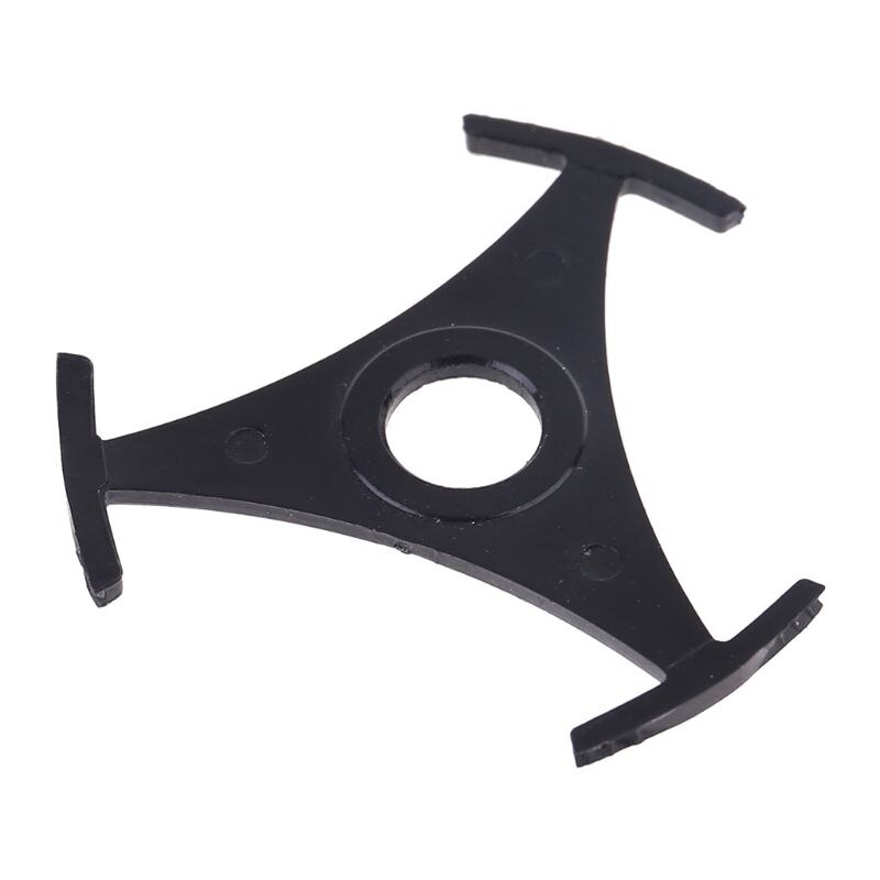 Durable 7 pulgadas vinilo registro Adaptador convertidor para 45RPM tocadiscos fonógrafo Accesorios negro 5 uds