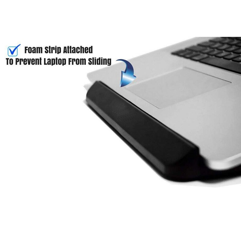 Universal- Laptop Stand Einstellbar Laptop Kühlung Tisch Fan Stand Halfter für Notizbuch Laptop Kühler Fan Halfter Pad Notizbuch Stand