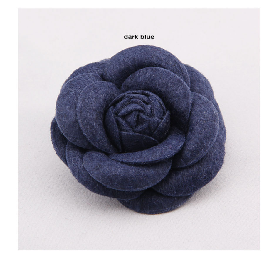 Broche pequeño de ramillete de de alta gama para hombres y mujeres, bufanda de seda de tela, hebilla, Pin, accesorios de ropa H1284: COLOR ORO ROSADO