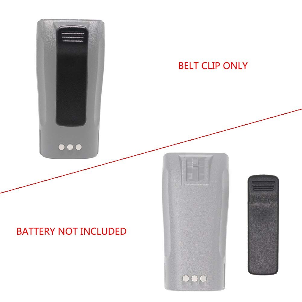 2PCs HLN8255 Belt Clip for MOTOROLA Radio DP1400 CP200D EP450 CP140 CP040 CP150 GP3688 CP180 PR400 NNTN4497 PMNN4254 NNTN4851A