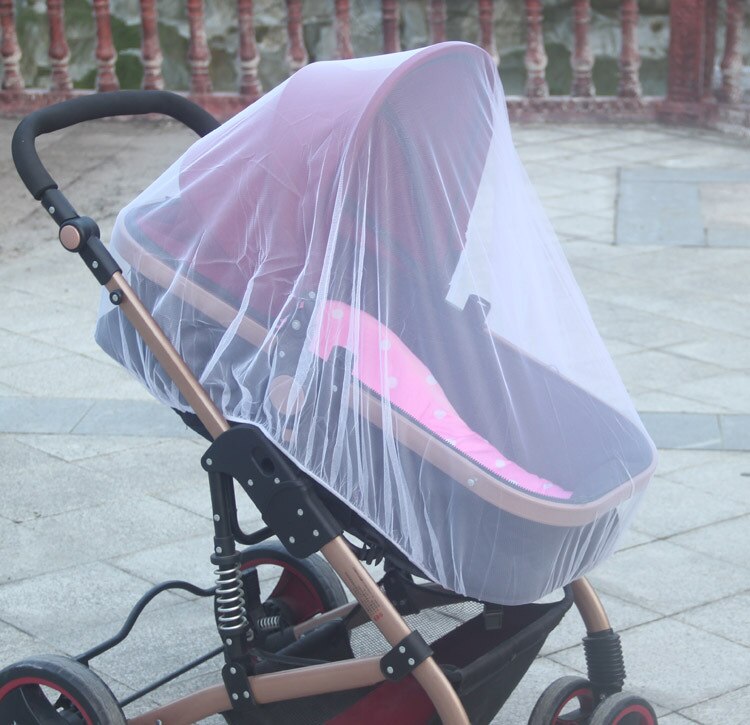 Kinderwagen Moskito Netz Baby Wagen Sommer Warenkorb Moskito Netz Kinderwagen Baby Wiege Moskito Netz Kind Bett Baldachin Art Moskito Netz: 150cm einfach Weiß