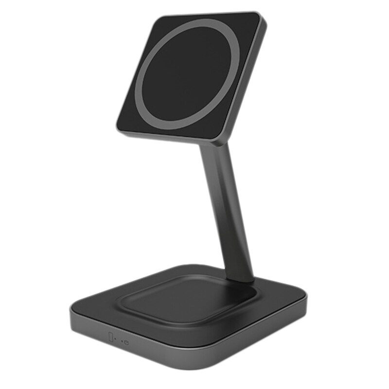 2-- in- -1- wireless-ladegerät mit , 15w schnelllade-ladestationen für sicheres iphone 12, 12 pro, , 12 pro max und ,12 mini.