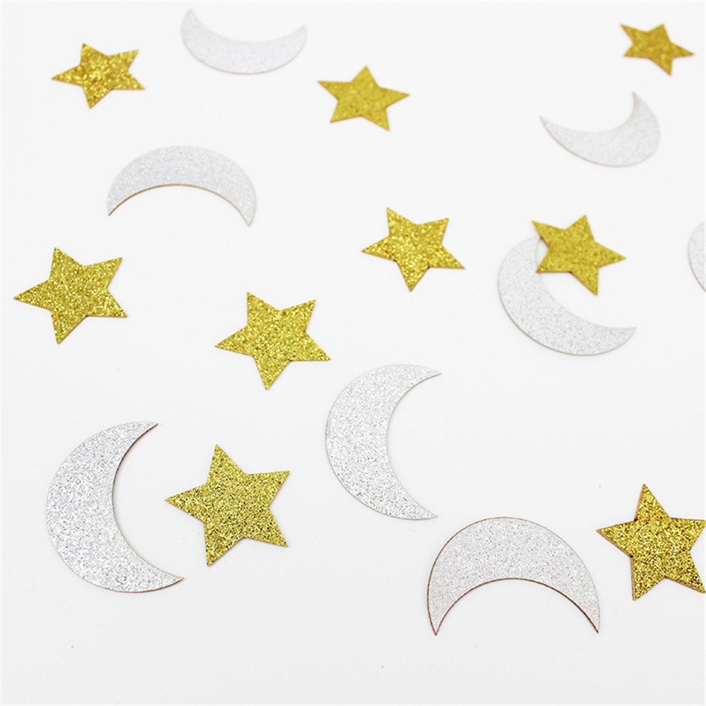 100Pcs Birthday Party Decorations Confetti Glitter Crown Table Confetti for Baby Shower Birthday Safari Theme DIY Party Decor: C03