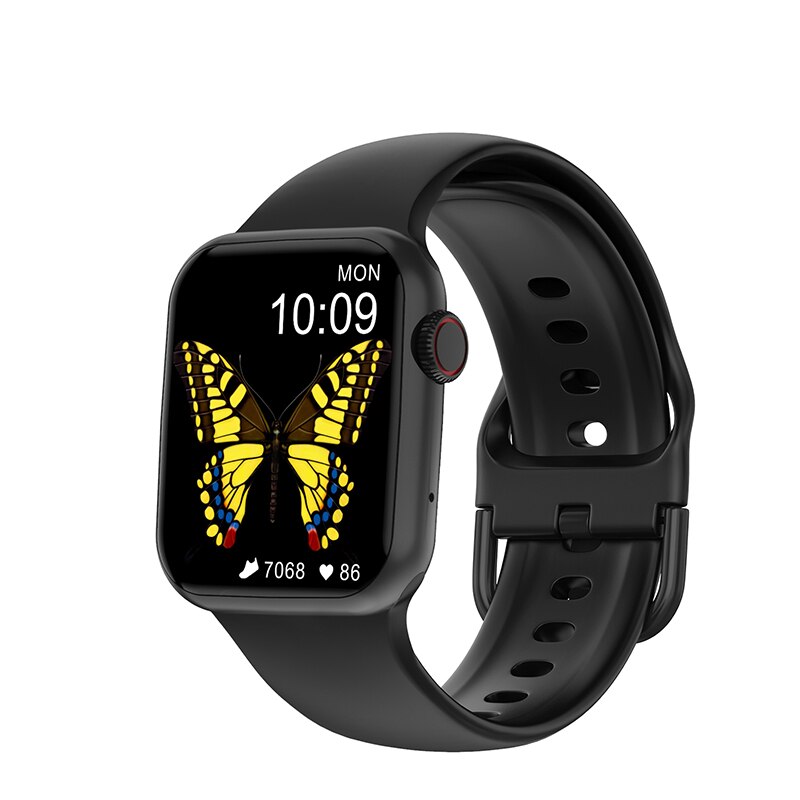 Xiaomi Women Watch Smartwatch Smart Watch Wireless Charging Smart Watch Bluetooth Call Fitness Bracelet for Huawei Phone Samsung: Black