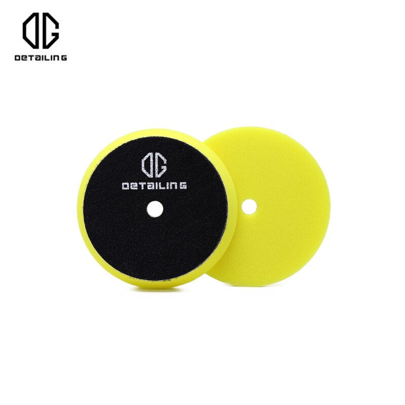 DETAILING 5/6inch Yellow Medium Cutting Pad Car Polish Buffing Pad Abrasive Disc Sponge Foam Pad