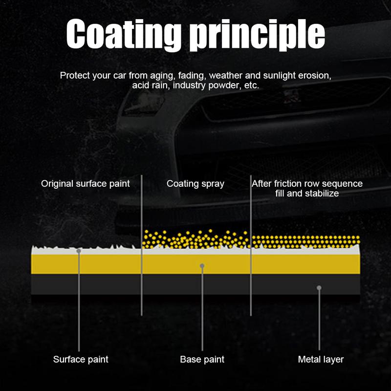 Car Nano Hydrophobic Glass Coating Polish Anti-Scratch Auto Protector Coating Glazing Protective Agent