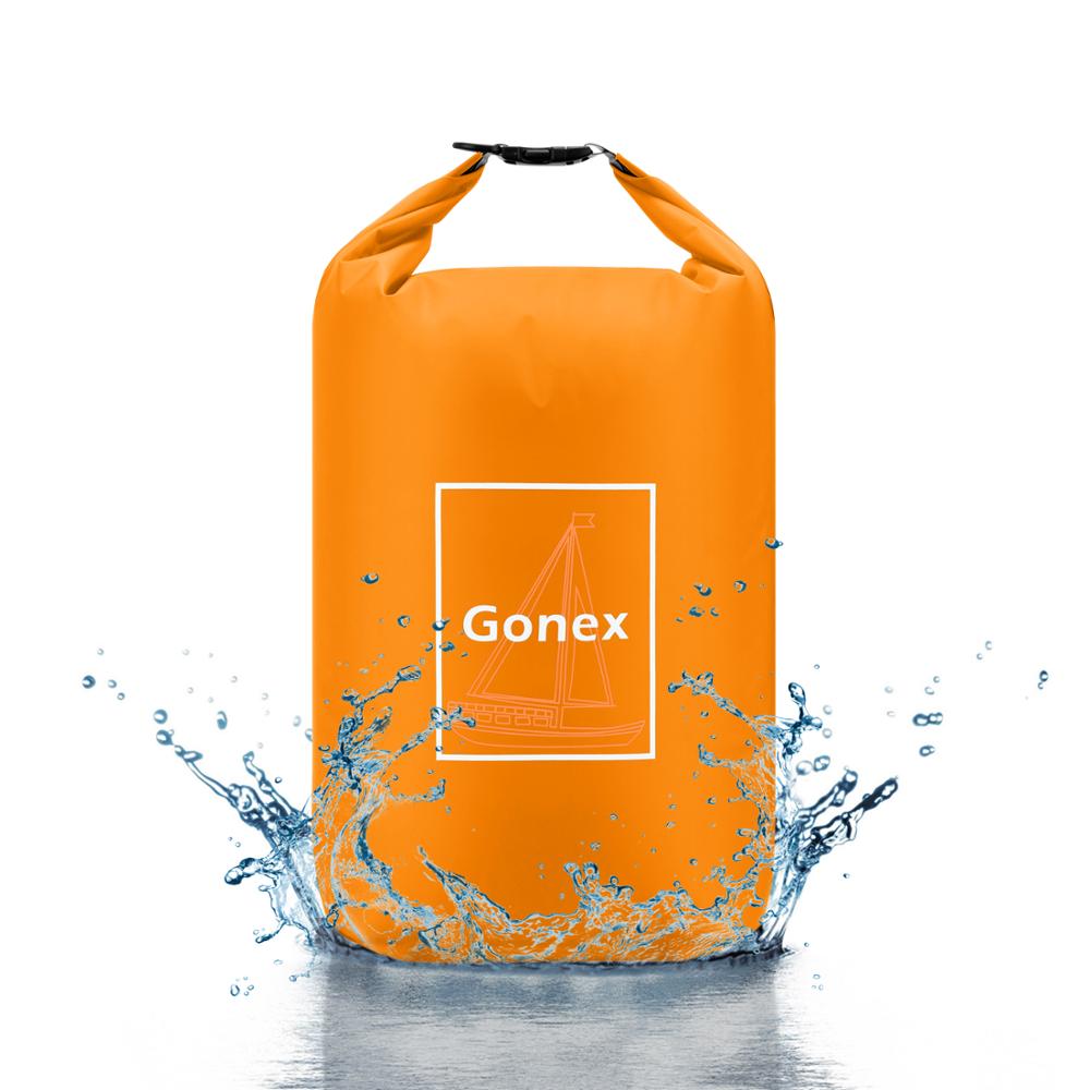 Dry Waterproof Dry Bag Pack Sack Swimming Rafting Kayaking River Trekking Floating Sailing Canoing Boating 4L+8L+12L Sack Bags: Orange