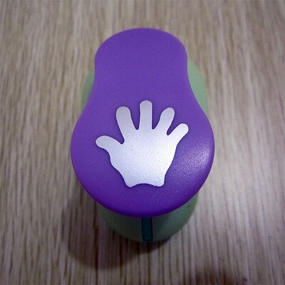 (2.5cm) Wave Circle Balloon Shape Craft Craft Scrapbooking Machine School Paper Cutting Cutter Puncher Eva Hole Punch Embossing: Palm