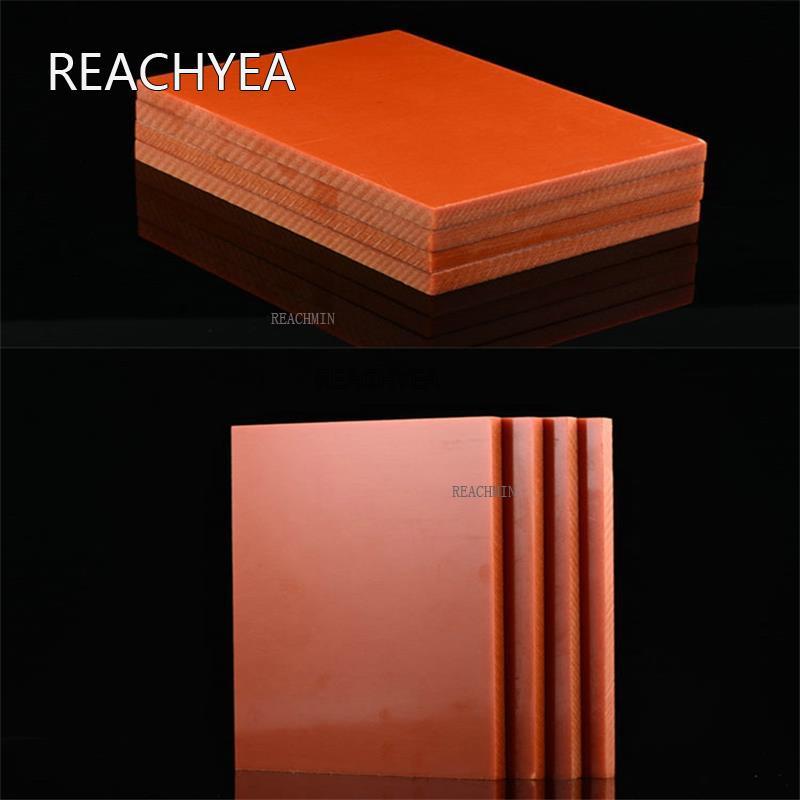 3/5/8/10mm Bakelite Sheet Bakelite Plate Board Electrostatic Prevention Insulated Panels for DIY 100x150mm 200x250mm 300x300mm
