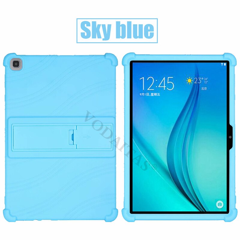 Nowe etui do Huawei Matepad T10S 2020 10.1 cal Case AGS3-L09/AGS3-W09 MatePad T10 10.1 dzieci case stojak silikonowy odporny na wstrząsy okładka: Sky Blue / Matepad T10S 2020