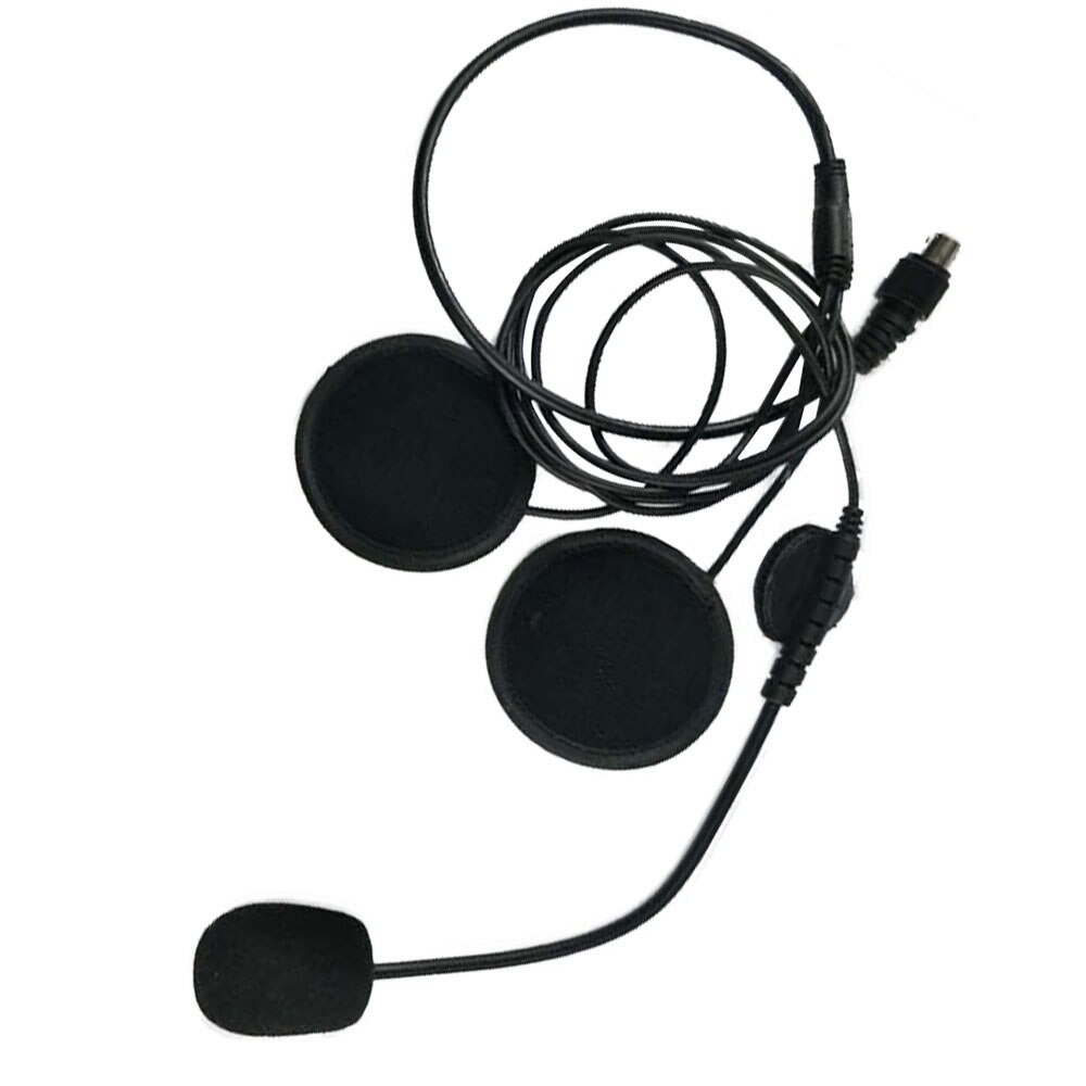 2 pinos dedo ptt fone de ouvido capacete da motocicleta microfone para motorola gp série gp68 cp sp ct pro p xtn cls espírito m série rádio